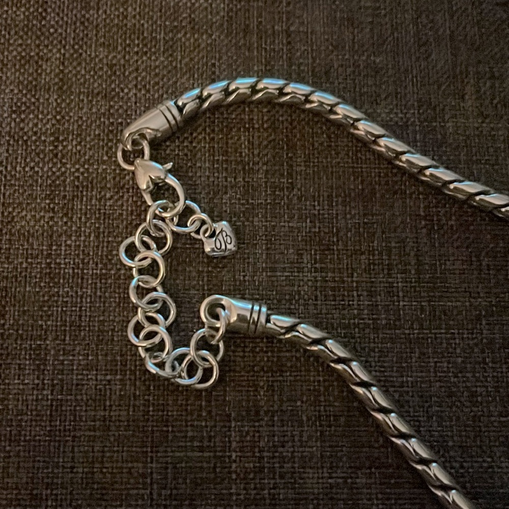 Brighton necklace silver plate - Picture 4 of 4
